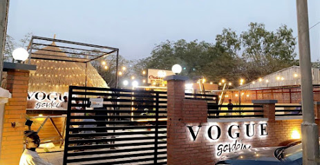 Vogue garden restaurant exterior and interior view