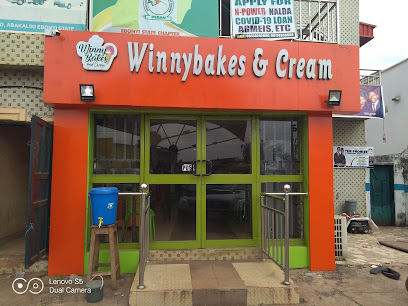 Winnybakes & Cream restaurant exterior and interior view