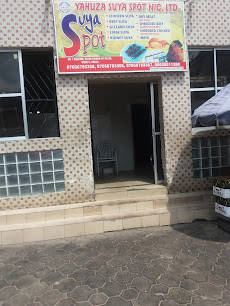 Yahuza Suya Spot Nigeria Limited restaurant exterior and interior view